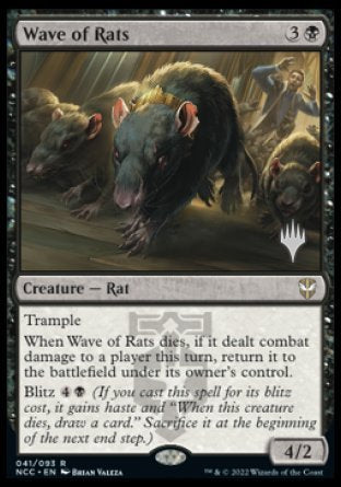 Wave of Rats (Promo Pack) [Streets of New Capenna Commander Promos] | Pandora's Boox