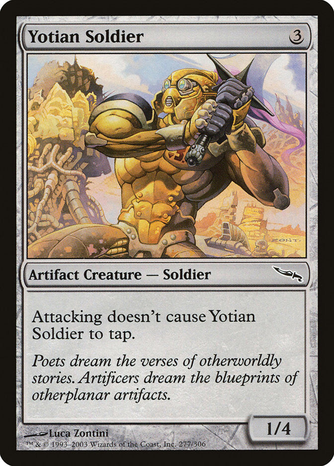 Yotian Soldier [Mirrodin] | Pandora's Boox