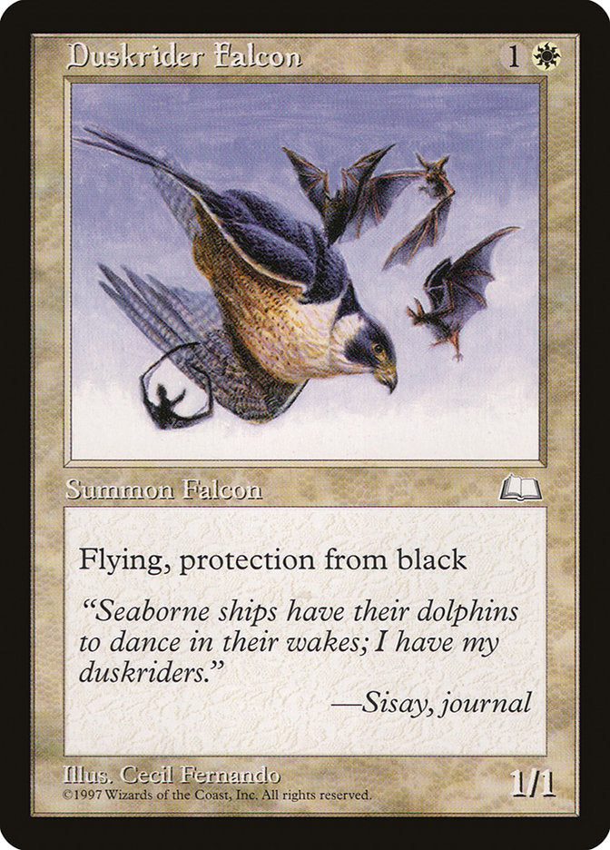 Duskrider Falcon [Weatherlight] | Pandora's Boox