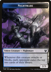 Satyr // Nightmare Double-Sided Token [Theros Beyond Death Tokens] | Pandora's Boox