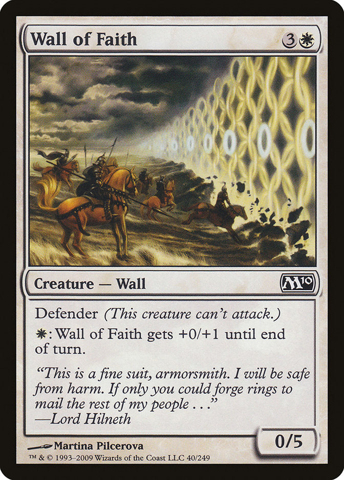 Wall of Faith [Magic 2010] | Pandora's Boox