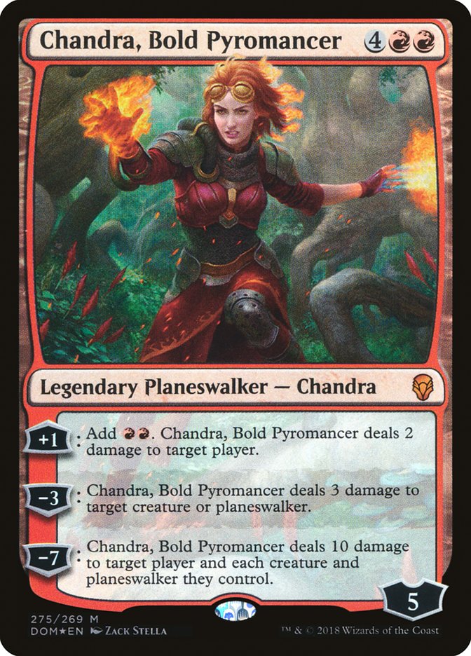 Chandra, Bold Pyromancer [Dominaria] | Pandora's Boox
