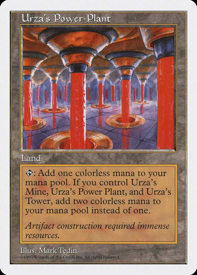 Urza's Power Plant [Fifth Edition] | Pandora's Boox