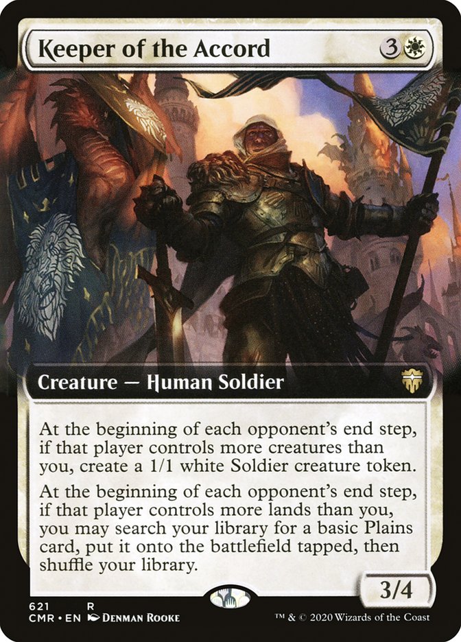 Keeper of the Accord (Extended Art) [Commander Legends] | Pandora's Boox