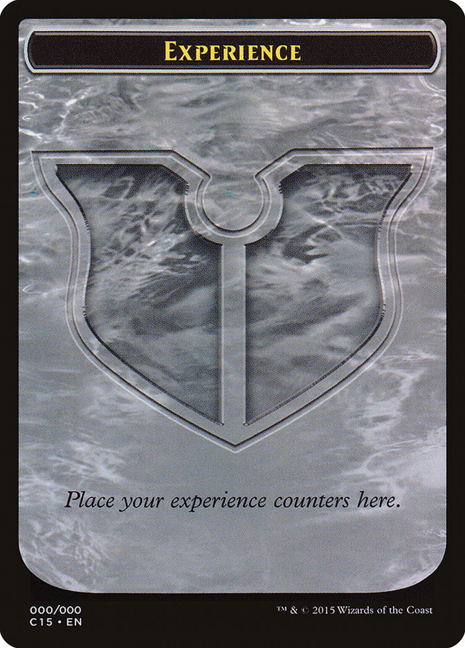 Experience // Experience Double-Sided Token [Commander 2015 Tokens] | Pandora's Boox