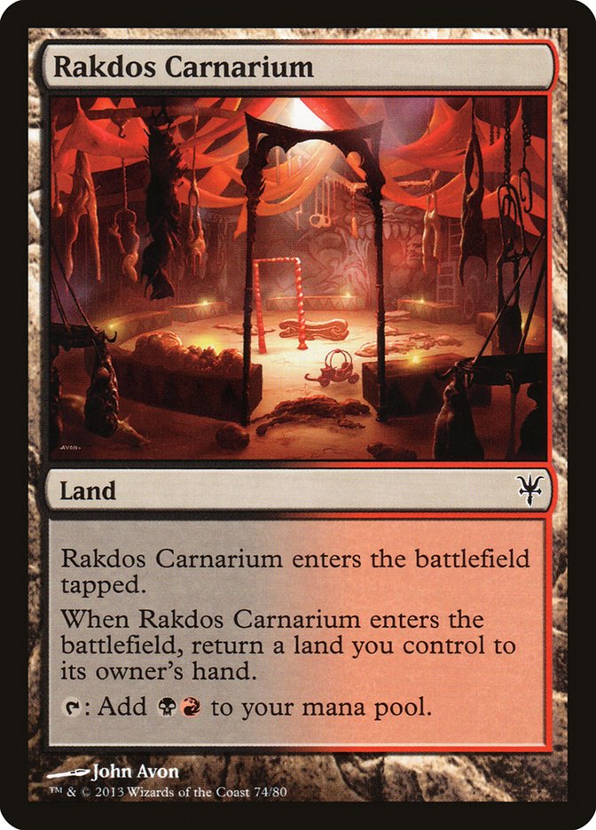 Rakdos Carnarium [Duel Decks: Sorin vs. Tibalt] | Pandora's Boox