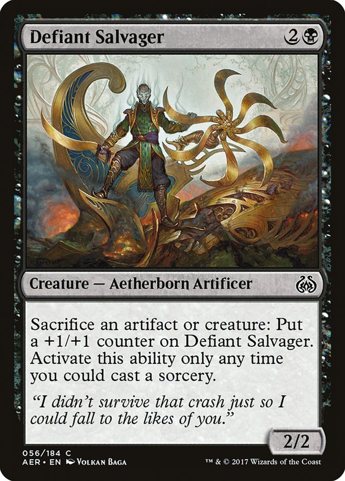 Defiant Salvager [Aether Revolt] | Pandora's Boox