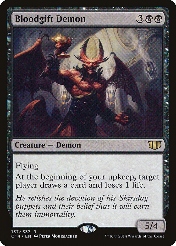 Bloodgift Demon [Commander 2014] | Pandora's Boox