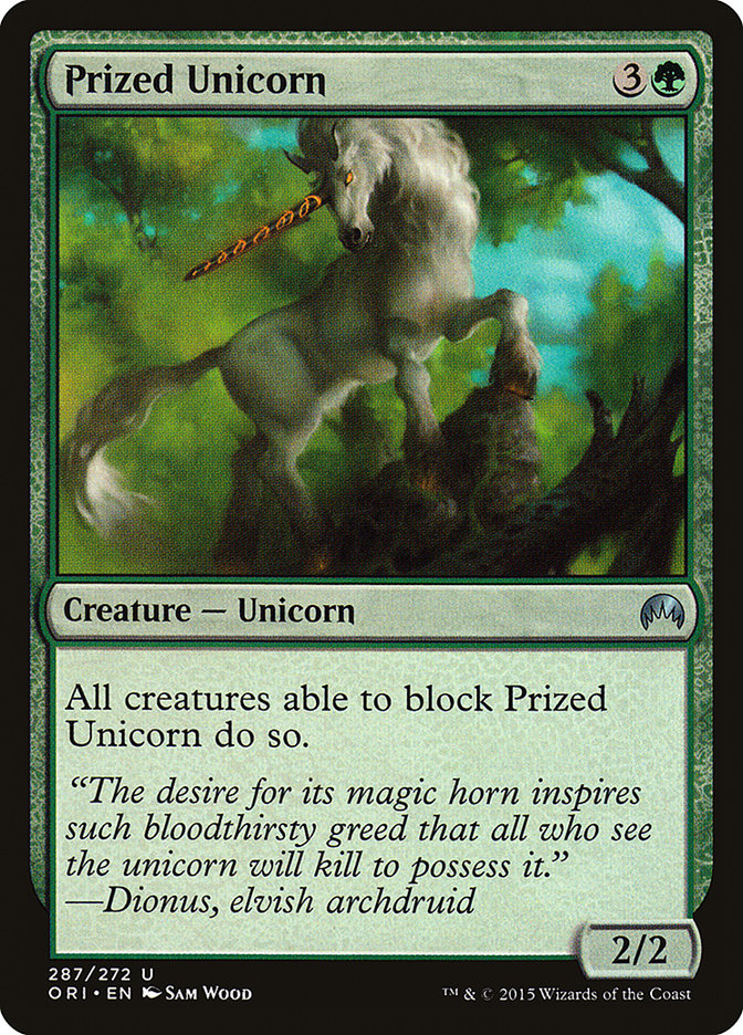 Prized Unicorn [Magic Origins] | Pandora's Boox