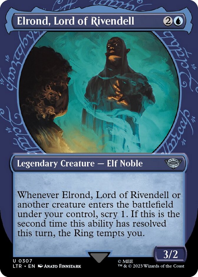 Elrond, Lord of Rivendell (Showcase Ring Frame) [The Lord of the Rings: Tales of Middle-Earth] | Pandora's Boox