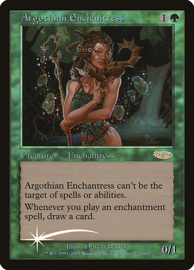 Argothian Enchantress [Judge Gift Cards 2003] | Pandora's Boox
