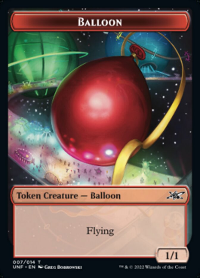 Balloon Token [Unfinity Tokens] | Pandora's Boox