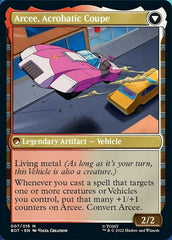 Arcee, Sharpshooter // Arcee, Acrobatic Coupe [Transformers] | Pandora's Boox