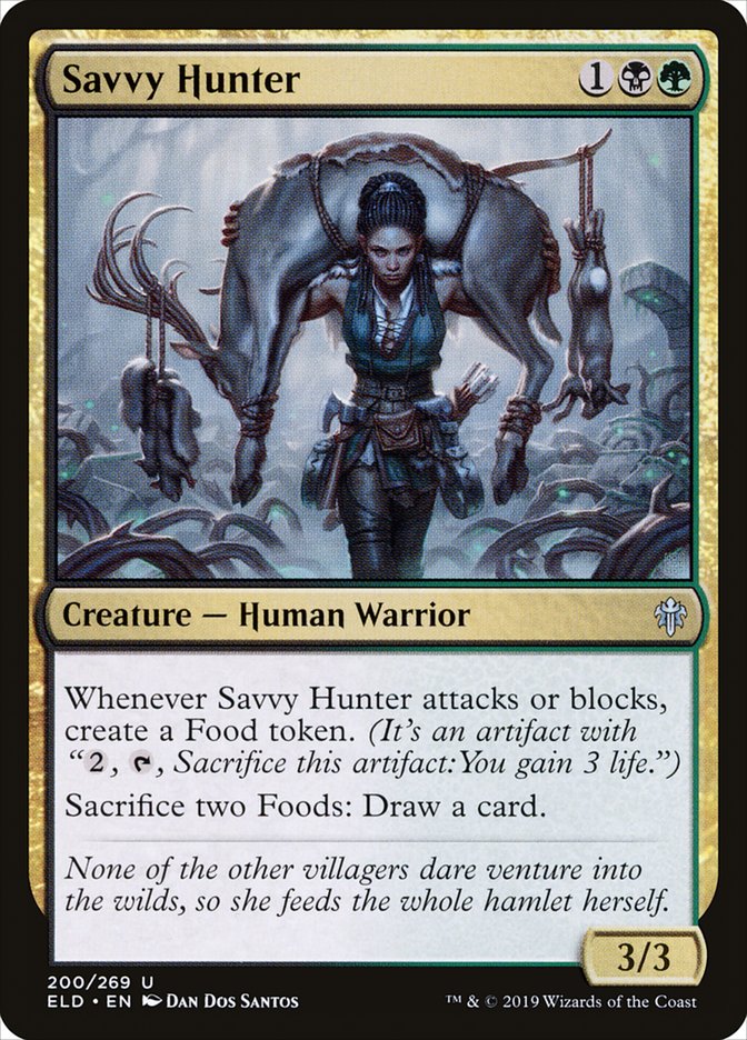 Savvy Hunter [Throne of Eldraine] | Pandora's Boox