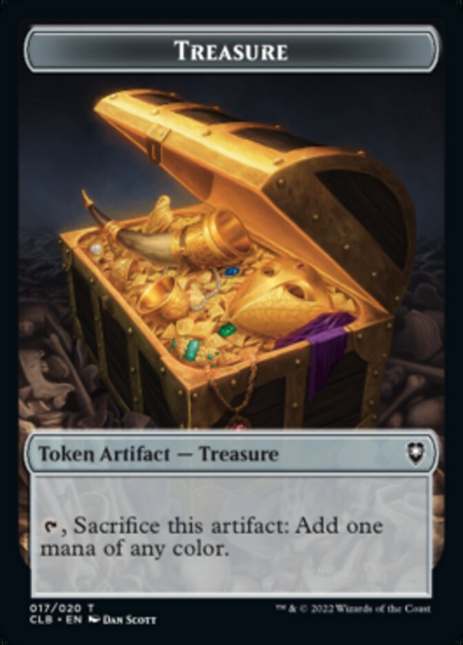 Treasure Token [Commander Legends: Battle for Baldur's Gate Tokens] | Pandora's Boox