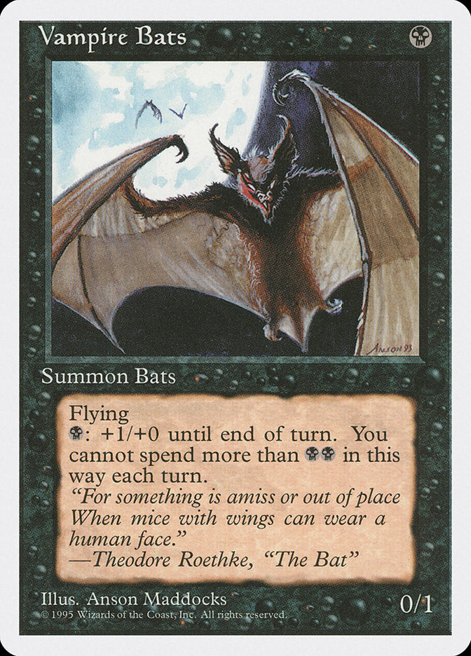 Vampire Bats [Fourth Edition] | Pandora's Boox