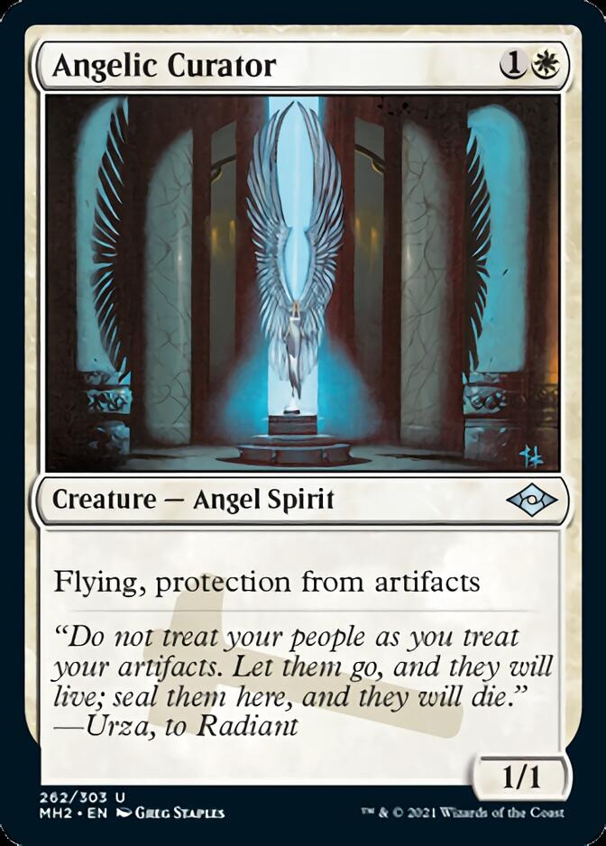 Angelic Curator (Foil Etched) [Modern Horizons 2] | Pandora's Boox