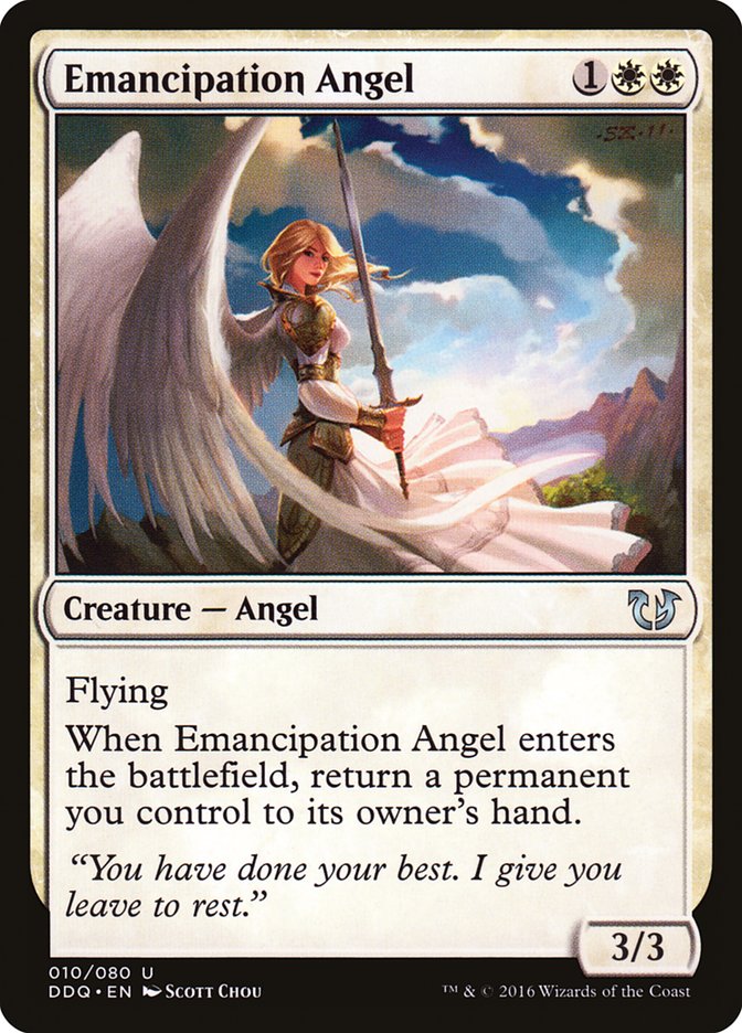 Emancipation Angel [Duel Decks: Blessed vs. Cursed] | Pandora's Boox