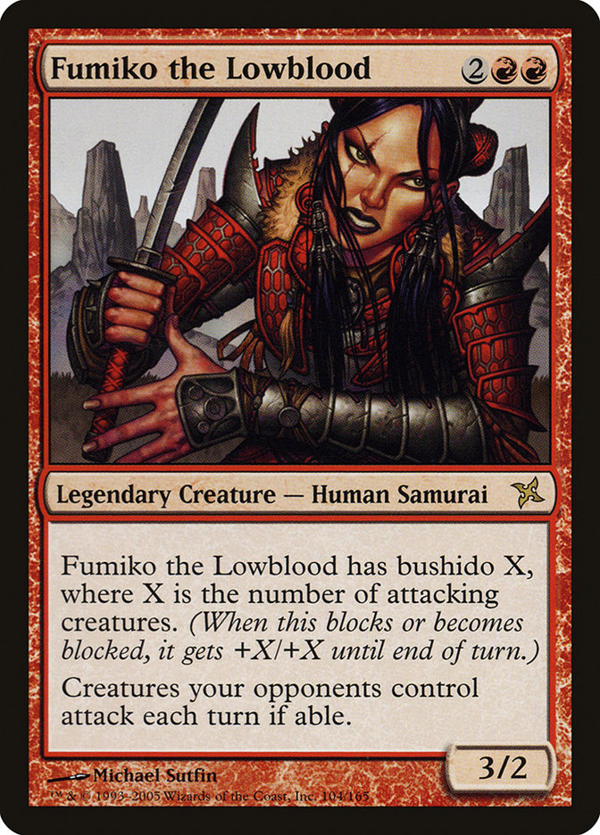 Fumiko the Lowblood [Betrayers of Kamigawa] | Pandora's Boox