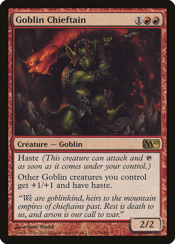 Goblin Chieftain [Magic 2010] | Pandora's Boox