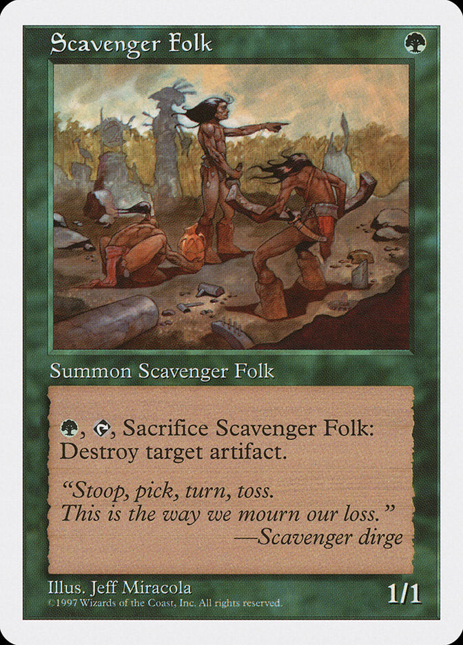 Scavenger Folk [Fifth Edition] | Pandora's Boox