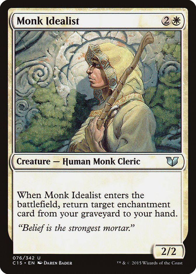 Monk Idealist [Commander 2015] | Pandora's Boox