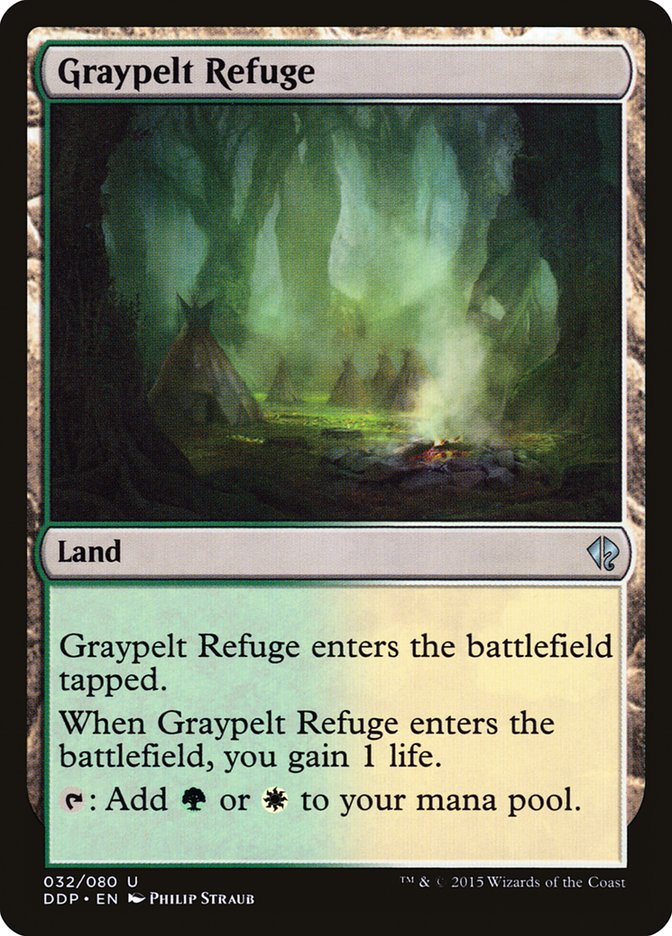 Graypelt Refuge [Duel Decks: Zendikar vs. Eldrazi] | Pandora's Boox