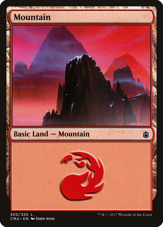 Mountain (305) [Commander Anthology] | Pandora's Boox