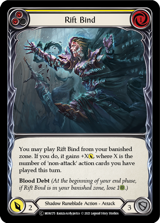 Rift Bind (Yellow) [U-MON175] Unlimited Edition Normal