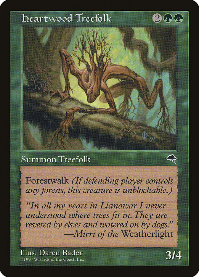 Heartwood Treefolk [Tempest] | Pandora's Boox