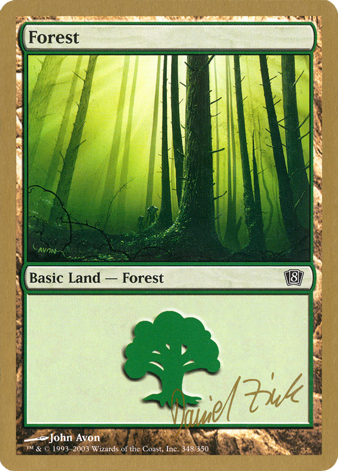 Forest (dz348) (Daniel Zink) [World Championship Decks 2003] | Pandora's Boox