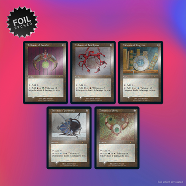 Secret Lair - Dan Frazier Is Back Again: The Allied Talismans Foil Etched