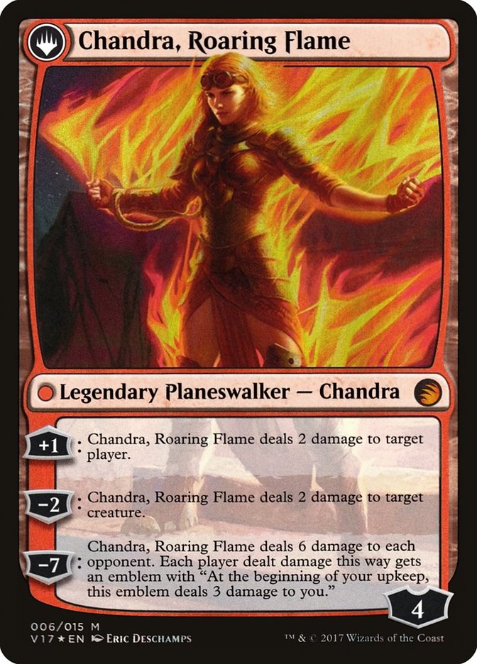 Chandra, Fire of Kaladesh // Chandra, Roaring Flame [From the Vault: Transform] | Pandora's Boox