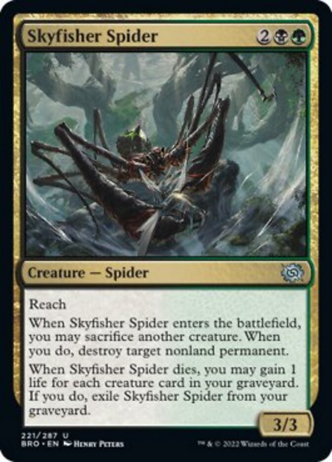 Skyfisher Spider [The Brothers' War] | Pandora's Boox