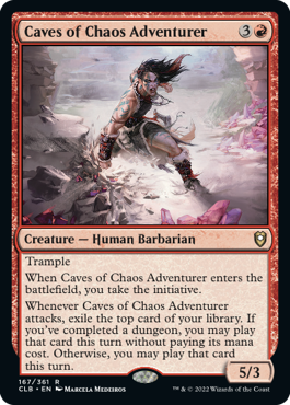 Caves of Chaos Adventurer [Commander Legends: Battle for Baldur's Gate] | Pandora's Boox