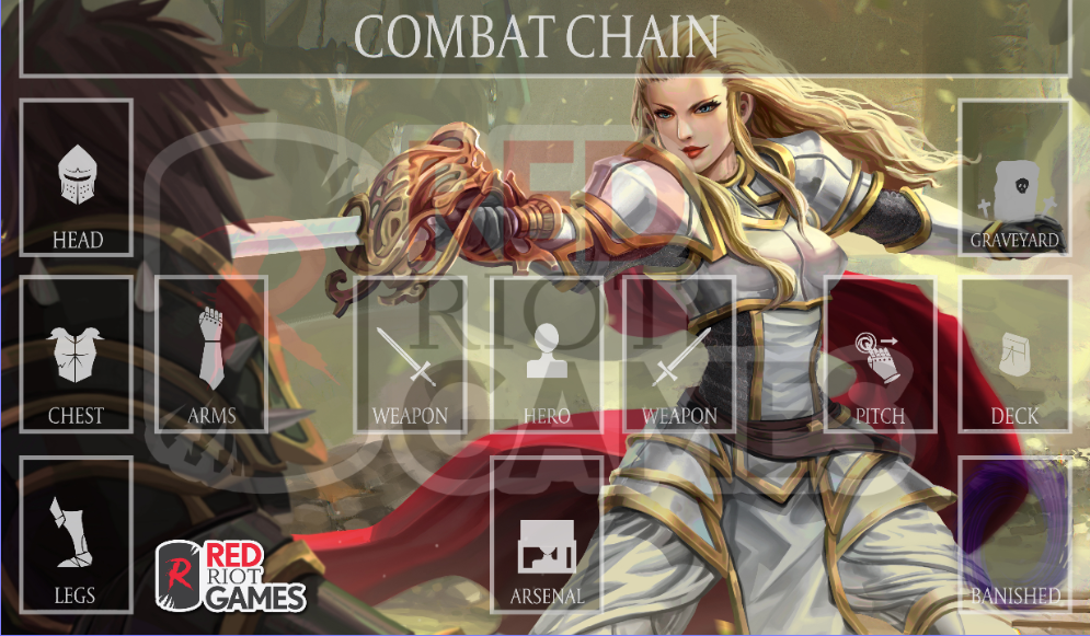 Flesh and blood Playmat