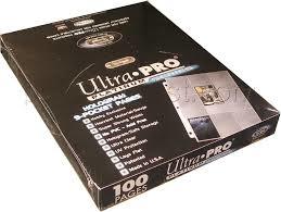 Ultra Pro 9 pocket Binder Sheets (100 pk)