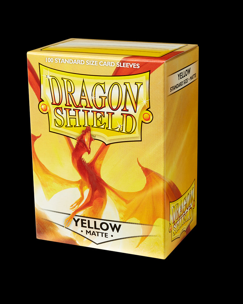 Dragon Shield Matte (100 pk) Yellow | Pandora's Boox