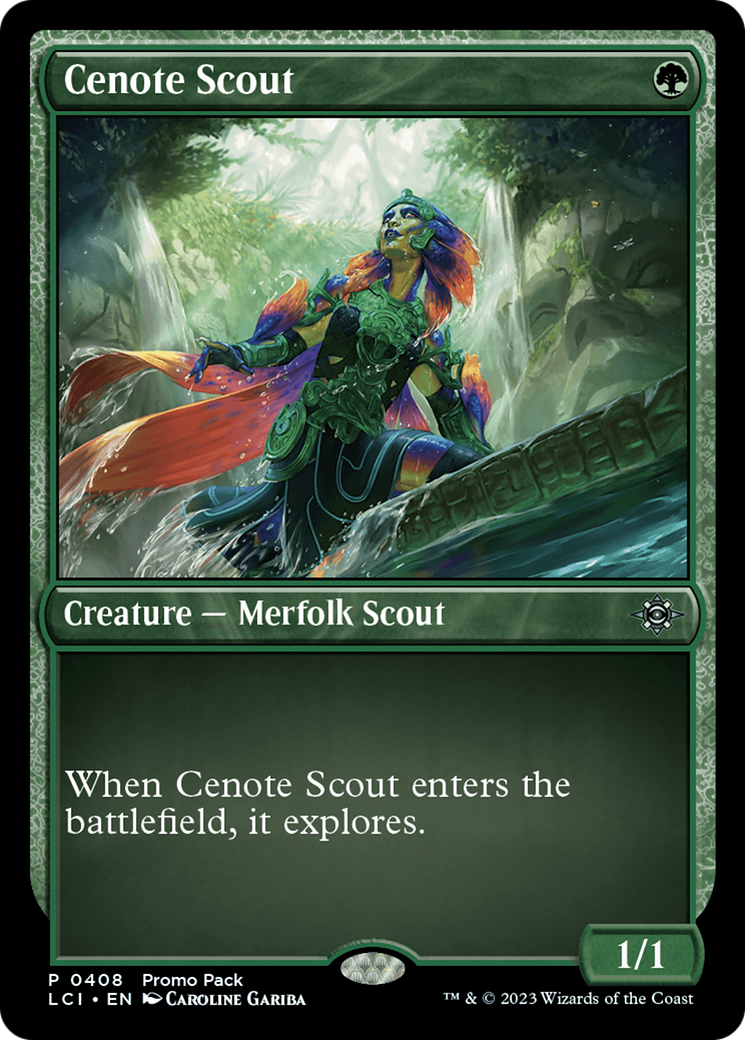 Cenote Scout [The Lost Caverns of Ixalan Promos] | Pandora's Boox