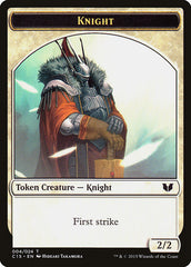 Knight (004) // Elemental Shaman Double-Sided Token [Commander 2015 Tokens] | Pandora's Boox