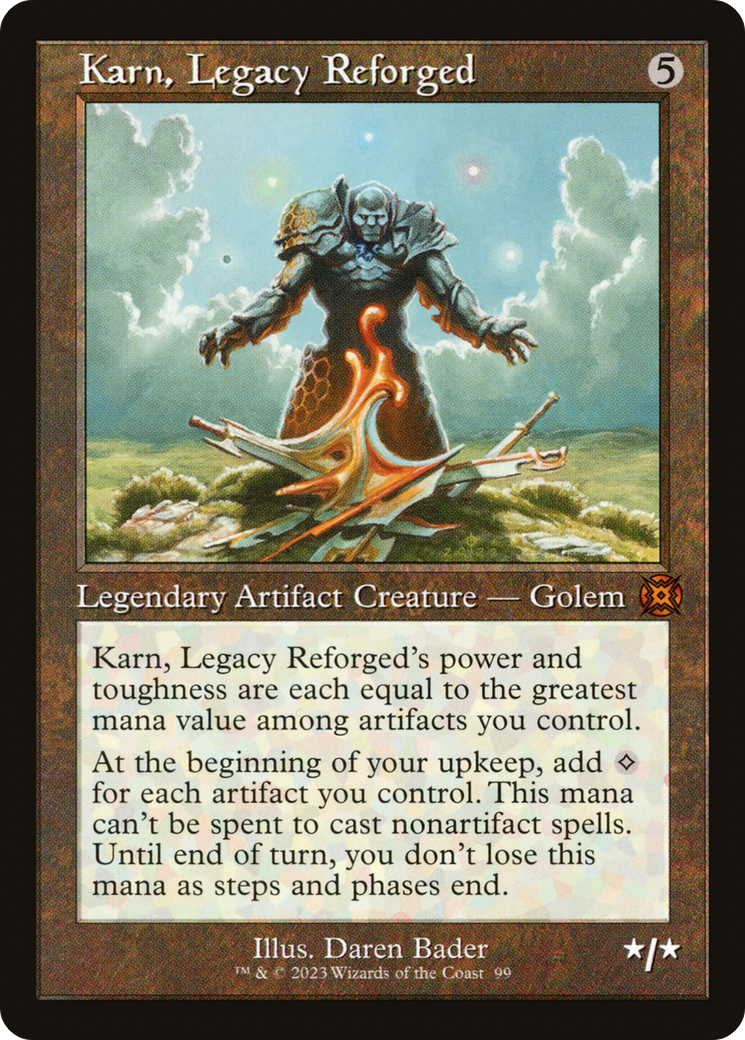 Karn, Legacy Reforged (Retro) [March of the Machine: The Aftermath] | Pandora's Boox
