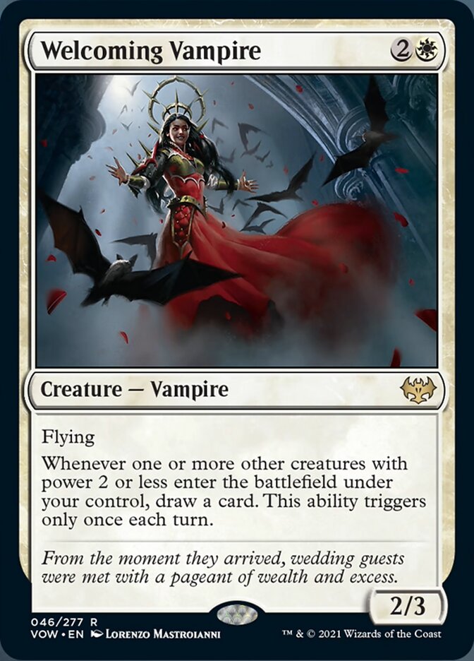 Welcoming Vampire [Innistrad: Crimson Vow] | Pandora's Boox