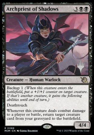 Archpriest of Shadows (Promo Pack) [March of the Machine Promos] | Pandora's Boox