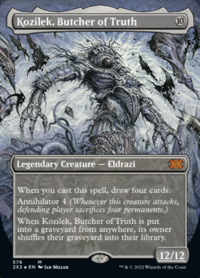 Kozilek, Butcher of Truth (Textured Foil) [Double Masters 2022] | Pandora's Boox