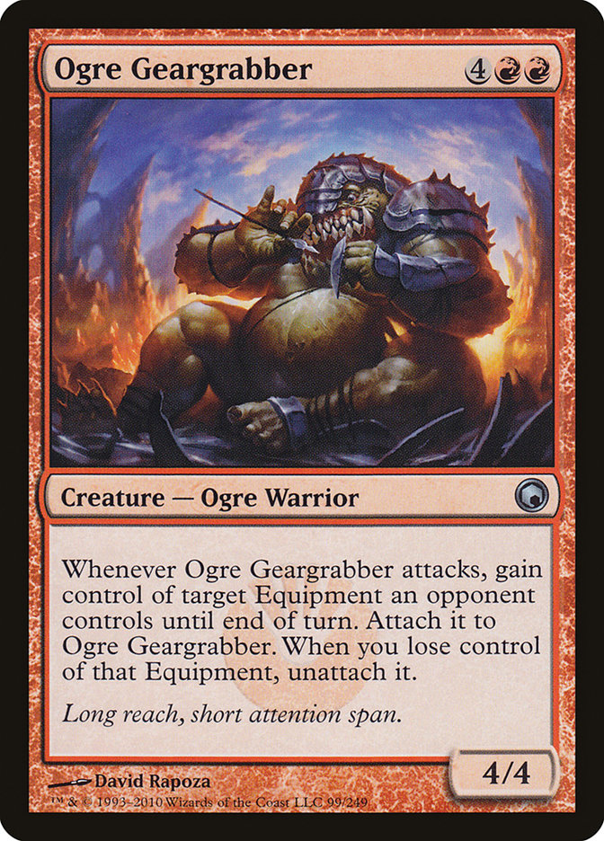 Ogre Geargrabber [Scars of Mirrodin] | Pandora's Boox