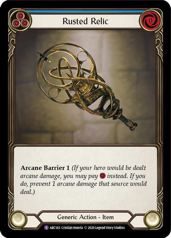 Rusted Relic [ARC163] Unlimited Edition Rainbow Foil