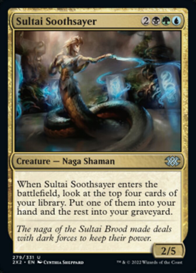 Sultai Soothsayer [Double Masters 2022] | Pandora's Boox