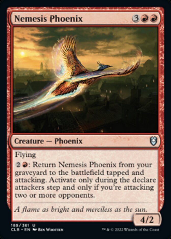 Nemesis Phoenix [Commander Legends: Battle for Baldur's Gate] | Pandora's Boox