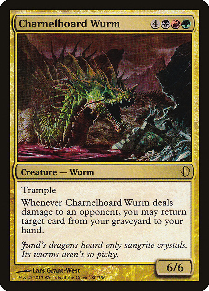Charnelhoard Wurm [Commander 2013] | Pandora's Boox