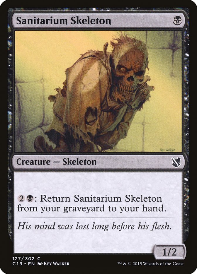 Sanitarium Skeleton [Commander 2019] | Pandora's Boox